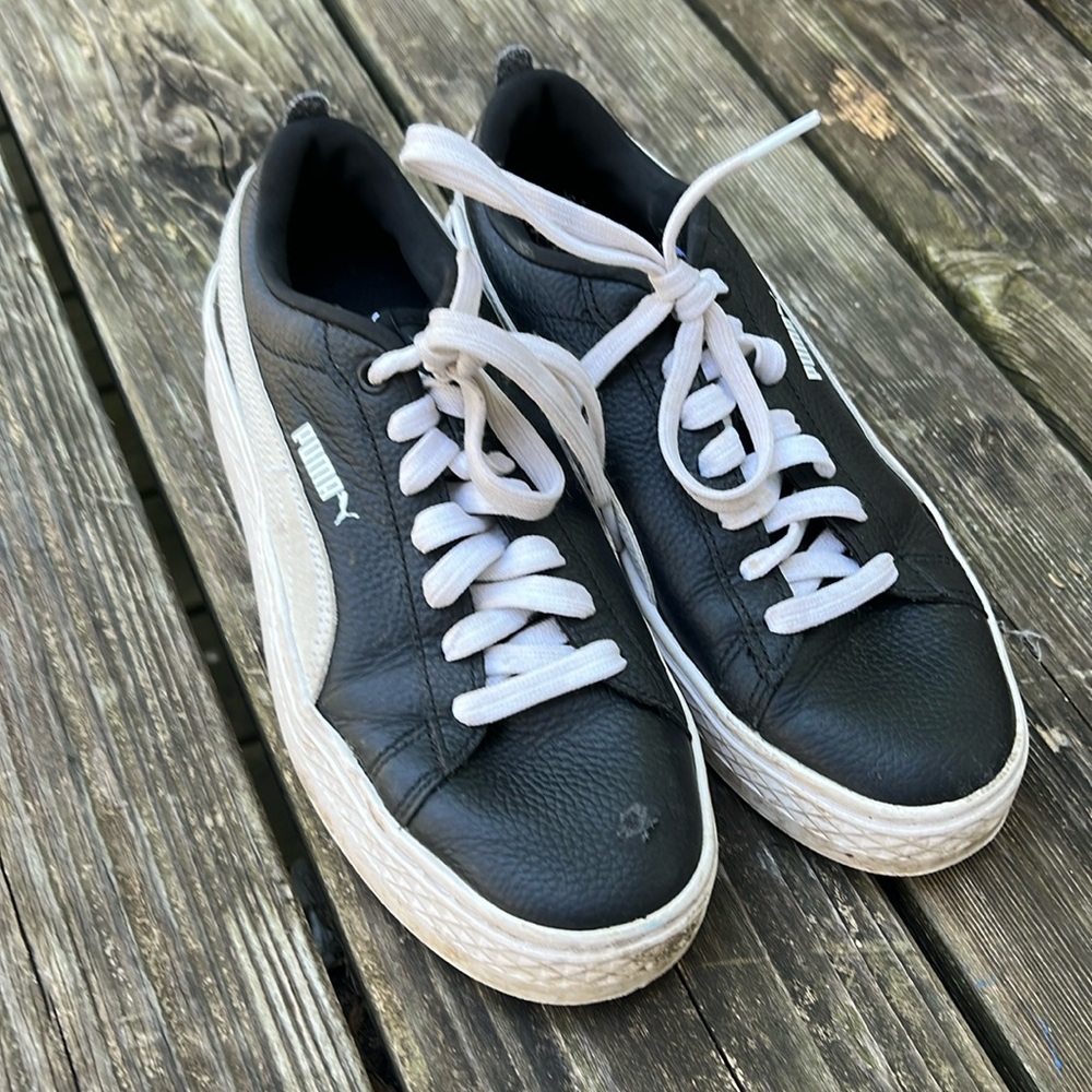 Puma Basket Heart Platform Sneakers